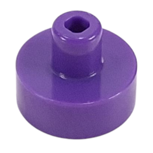 Fliese speziell rund 1 × 1 mit hohl Stange Dunkellila