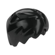 Hair Short Tousled with Side Part and Lock Sticking Up Black