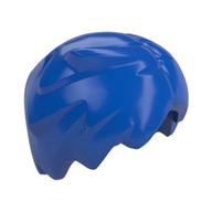 Hair Short Tousled with Side Part and Lock Sticking Up Blau