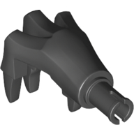 Animal Body Part, Dinosaur, Foot / Hand / Manus [Plain] Schwarz