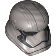 Helmet First Order Stormtrooper, Capitan Phasma - Pointed Mouth Print Mattsilber