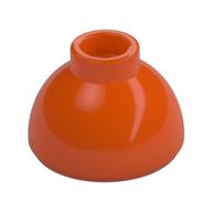 Brick Round 1.5 × 1.5 Dome Top [Plain] Rotorange