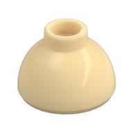 Brick Round 1.5 × 1.5 Dome Top [Plain] Beige
