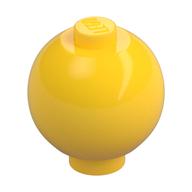 Brick Round 2 × 2 Sphere with Stud [Plain] Yellow
