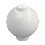 Brick Round 2 × 2 Sphere with Stud [Plain] Weiß