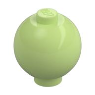 Brick Round 2 × 2 Sphere with Stud [Plain] Yellowish Green