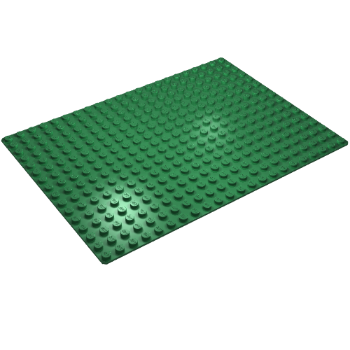 Baseplate 16 × 22 Green