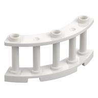 Fence Spindled 4 × 4 × 2 Quarter Round with 3 Studs