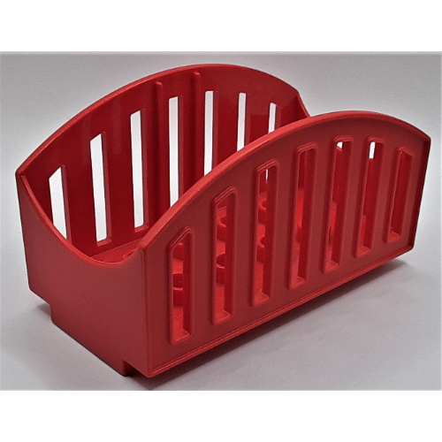 Duplo Trailer, Open Bars, Animal Transporter Red