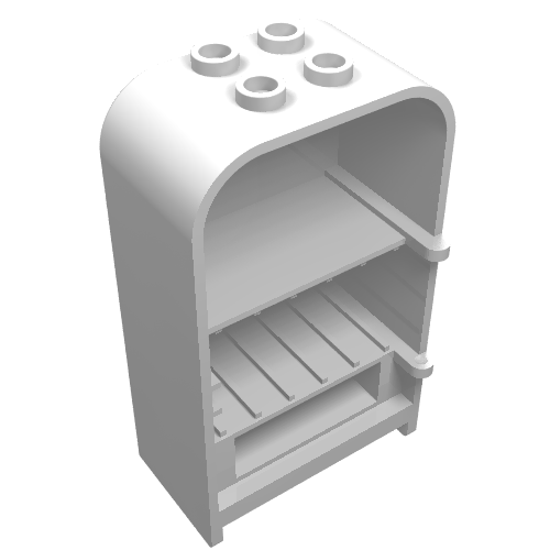 Fabuland, Refrigerator Base Weiß