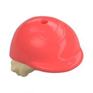Hair and Hat, Short Tan with Riding Helmet Koralle