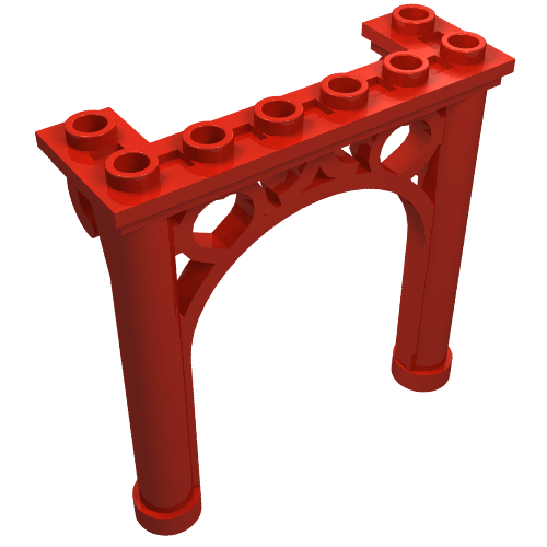 Brick Arch 2 × 6 × 5 Ornamented Rot