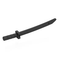 Weapon Sword / Katana / Shamshir with Capped Pommel [Square Guard] Pearl Titanium