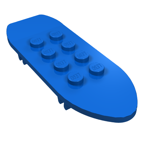 Belville / Fabuland Skateboard Blue