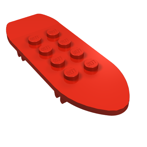 Belville / Fabuland Skateboard Red
