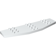 Duplo Airplane / Jetliner Wings 4 × 16 × 1/2 Weiß