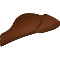 Large Figure Limb Cover, Leg Shin Guard with Ball Joint Socket Reddish Brown
