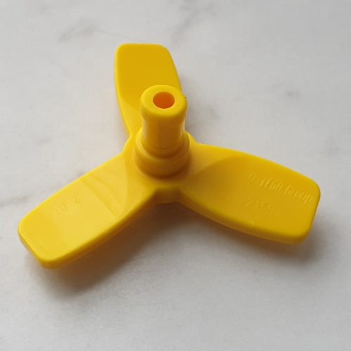 Duplo Rotor / Propeller, 3 Blade Gelb