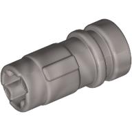 Large Figure Weapon Lightsaber Hilt Half 2L with Axle Hole Metallic-Silber