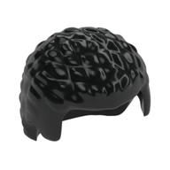 Hair Coiled Texture [Plain] Schwarz