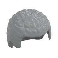 Hair Coiled Texture [Plain] Light Bluish Gray