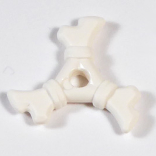 Weapon Throwing Star / Shuriken, Bone White