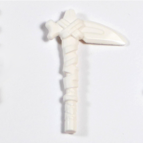 Weapon Axe, Bone/Sickle Weiß