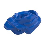 Minifig Neckwear Shoulder Guard with Hood and Katana Holder Blue