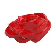 Minifig Neckwear Shoulder Guard with Hood and Katana Holder Red