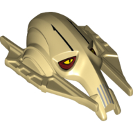 Large Figure Head General Grievous Tan
