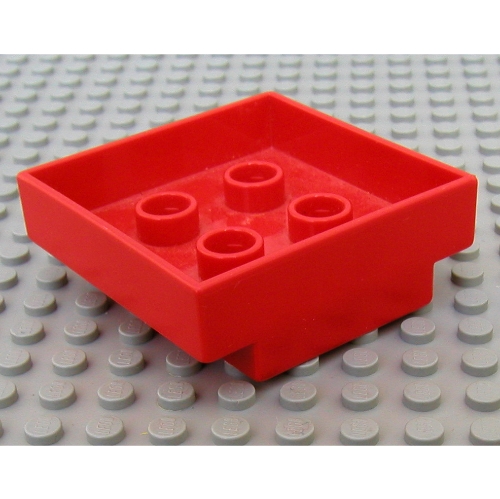 Duplo Behälter Kiste 3 1/2 × 3 1/2 Rot