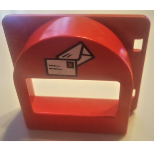 Duplo Door / Window / Mailbox Raised with Envelopes Print Rot