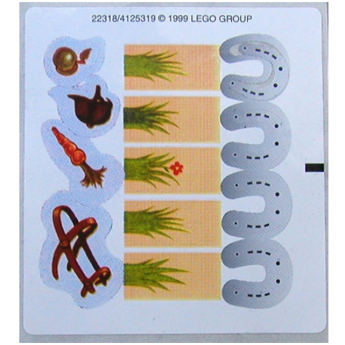 Sticker Sheet for Set 3144-1 [No Color/Any Color]