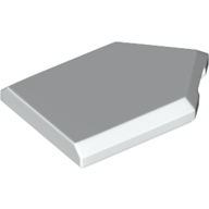Tile Special 2 × 3 Pentagonal White