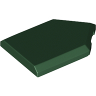 Tile Special 2 × 3 Pentagonal Dark Green