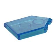 Tile Special 2 × 3 Pentagonal Trans-Dark Blue