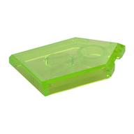 Tile Special 2 × 3 Pentagonal Trans-Bright Green