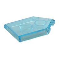Tile Special 2 × 3 Pentagonal Trans-Light Blue