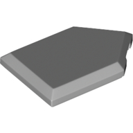 Tile Special 2 × 3 Pentagonal Light Bluish Gray