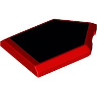 Tile Special 2 × 3 Pentagonal with Total Black print Red