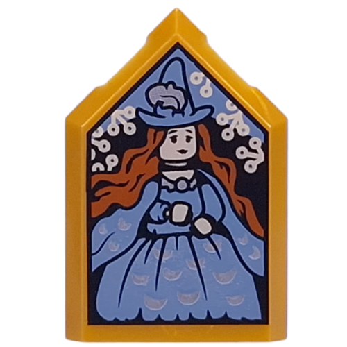Tile Special 2 × 3 Pentagonal with Damara Dodderidge Portrait print Perlgold