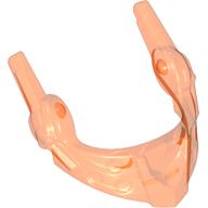 Headwear Accessory Visor (Nexo Knights) Trans-Neon Orange