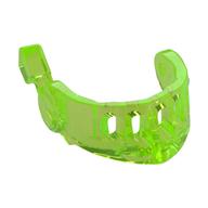 Headwear Accessory Visor Grille and Antenna Transparent-Hellgrün