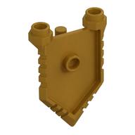 Shield Pentagonal Pearl Gold