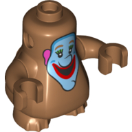 Body Nexo Knights Scurrier with Medium Nougat Arms and The Beatles Jeremy Pattern Medium Nougat