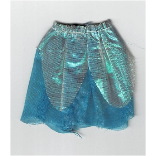 Belville, Skirt, Long Sheer with Shimmery Top Layer Blue