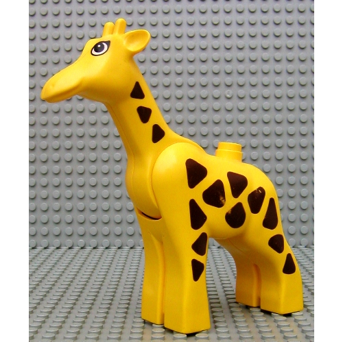 Duplo Animal Giraffe Adult, Loose Spot Print Yellow