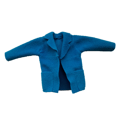 Scala, Jacket with 2 Bottom Patch Pockets in Blue