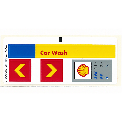Stickerbogen für Set 1255-1 [Keine Farbe/Beliebige Farbe]