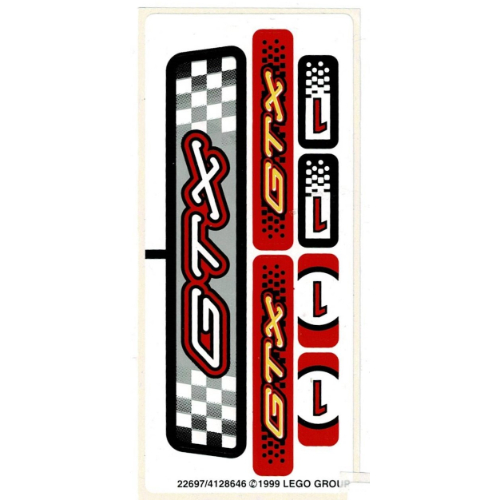 Sticker Sheet for Set 8237-1 [No Color/Any Color]